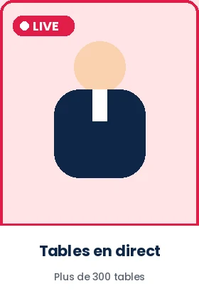 Tables en direct, Captain Slots